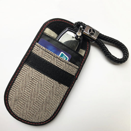 Portefeuille avec protection RFID Techsuit AF1, Beige