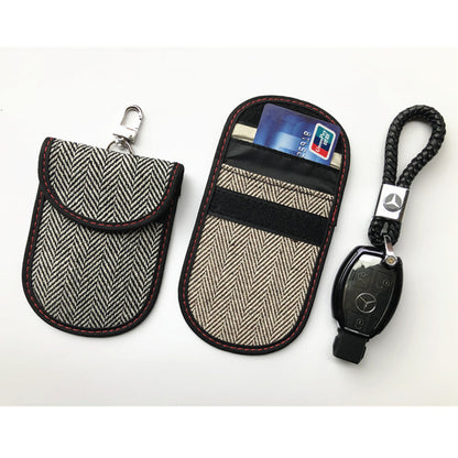 Portefeuille avec protection RFID Techsuit AF1, Beige