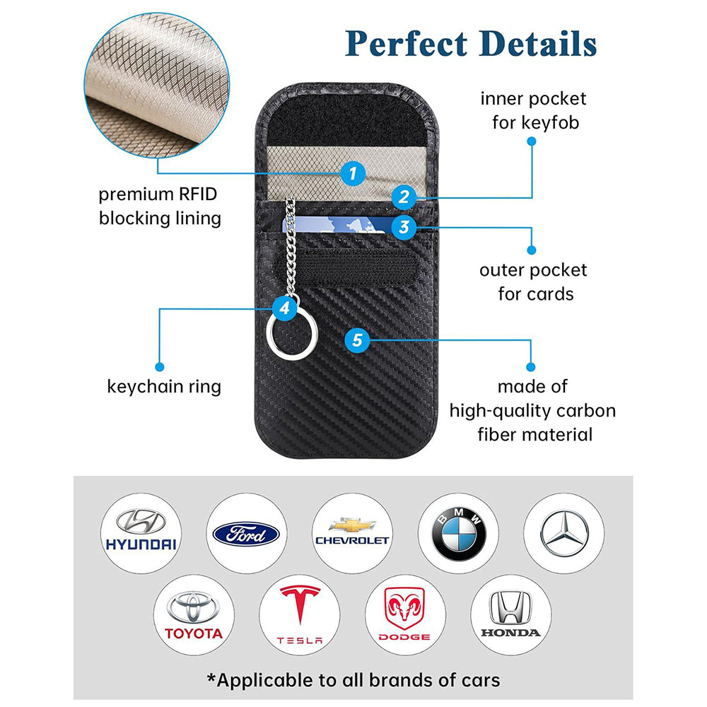 Portefeuille avec Protection RFID Techsuit AF2, Noir