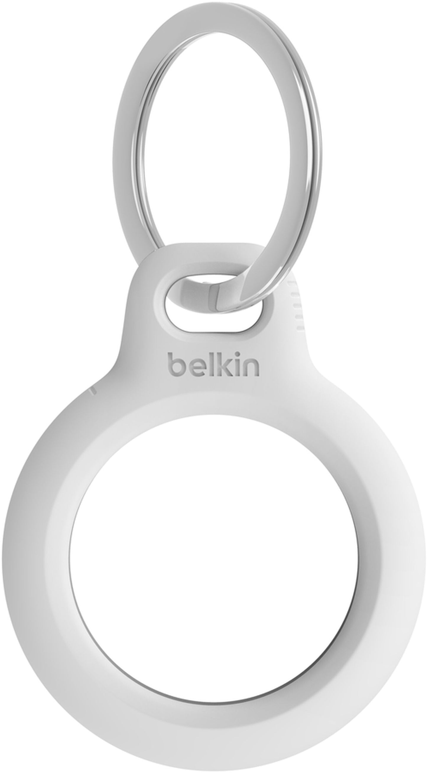 Étui Belkin Key Ring pour Apple AirTag, Blanc F8W973btWHT