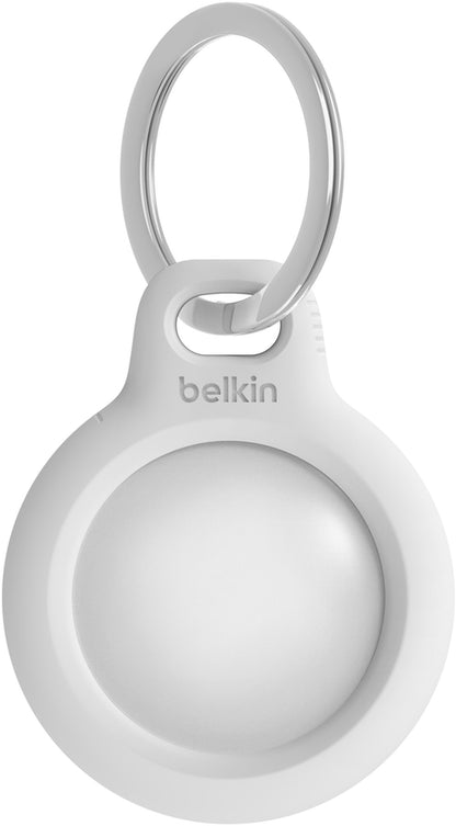 Étui Belkin Key Ring pour Apple AirTag, Blanc F8W973btWHT
