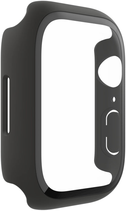Belkin ScreenForce TemperedCurve Hülle für Apple Watch 44mm / 45mm Series, Schwarz OVG004zzBK-REV