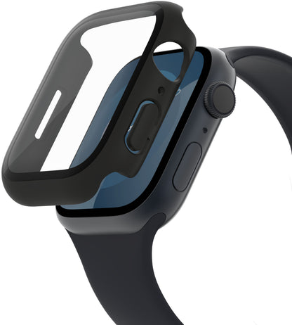 Coque Belkin ScreenForce TemperedCurve pour Apple Watch 40mm / 41mm Series, Noire OVG003zzBK-REV