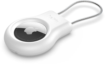 Étui Belkin Wire Cable pour Apple AirTag, Blanc MSC009btWH