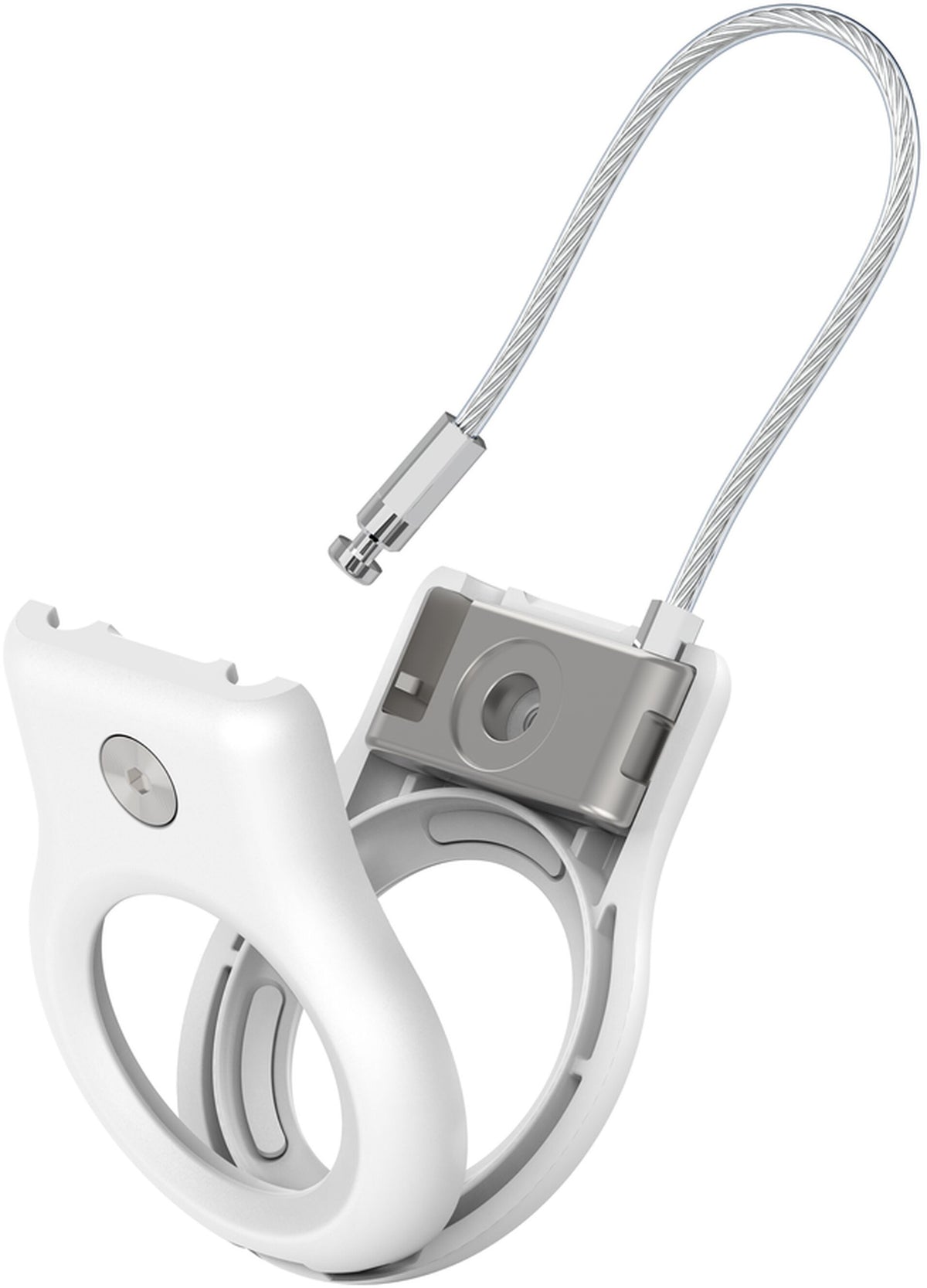 Étui Belkin Wire Cable pour Apple AirTag, Blanc MSC009btWH