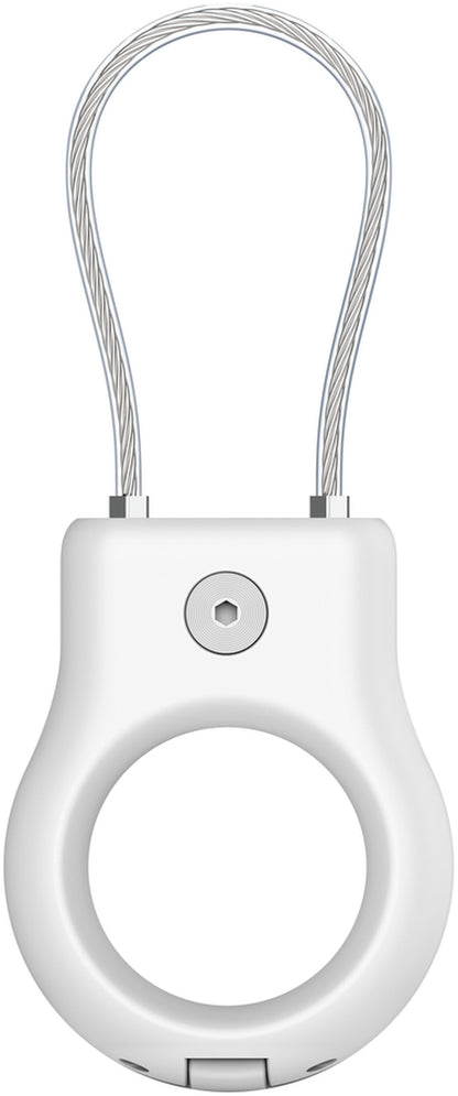 Étui Belkin Wire Cable pour Apple AirTag, Blanc MSC009btWH
