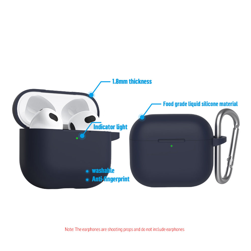 Coque Blueo Liquid pour Apple AirPods 3, Noire