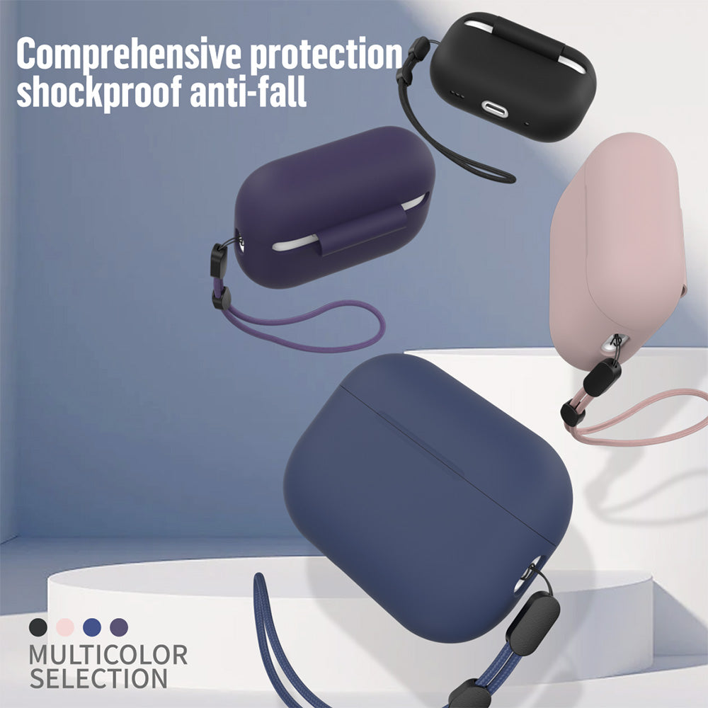 Blueo Liquid Hülle für Apple AirPods Pro 2, Lila