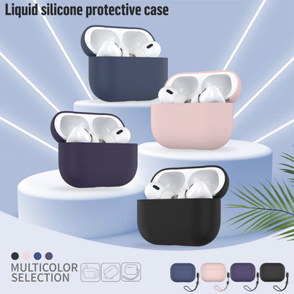 Blueo Liquid Hülle für Apple AirPods Pro 2, Lila