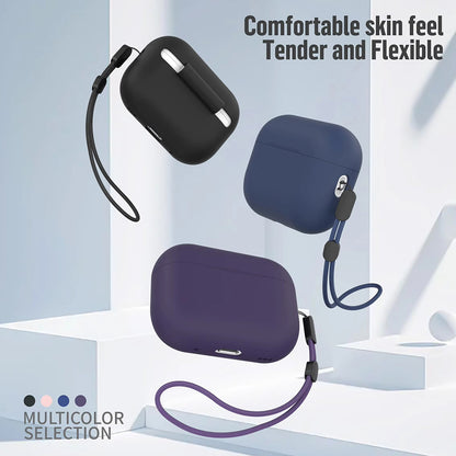 Blueo Liquid Hülle für Apple AirPods Pro 2, Lila