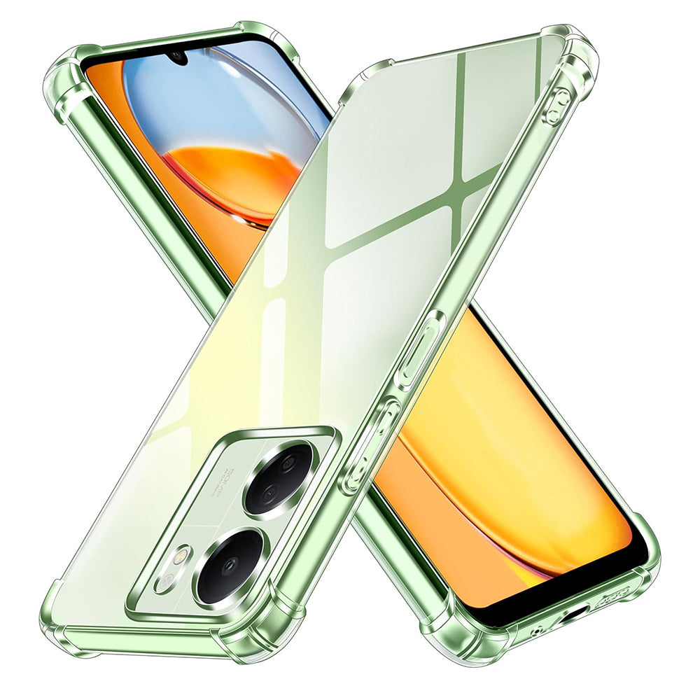 Kameraschutz-Hülle für Xiaomi Poco C65 / Redmi 13C, Techsuit, stoßfest klar, transparent