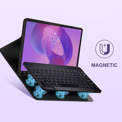 Étui avec clavier pour Lenovo Idea Tab Pro, Tech-Protect, SC PEN, Noir