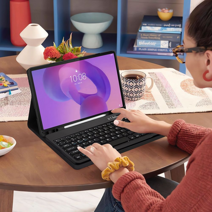 Étui avec clavier pour Lenovo Idea Tab Pro, Tech-Protect, SC PEN, Noir