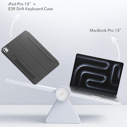 Tastaturhülle für Apple iPad Air 13 (2025) / Air 13 (2024), ESR, Shift, Grau
