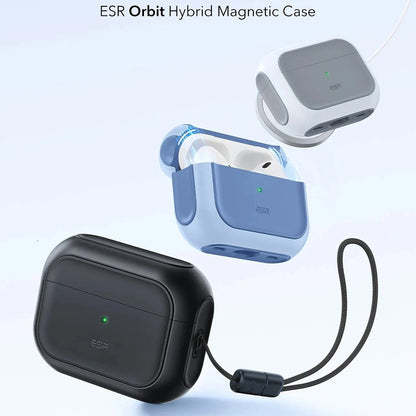 Étui ESR Orbit Hybrid pour Apple Airpods Pro 3, Noir, Reconditionné