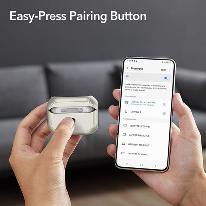 ESR Orbit Hybrid Hülle für Apple AirPods 4, Schwarz