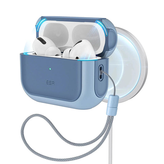 Coque ESR Orbit Hybrid pour Apple AirPods Pro 3, Bleue