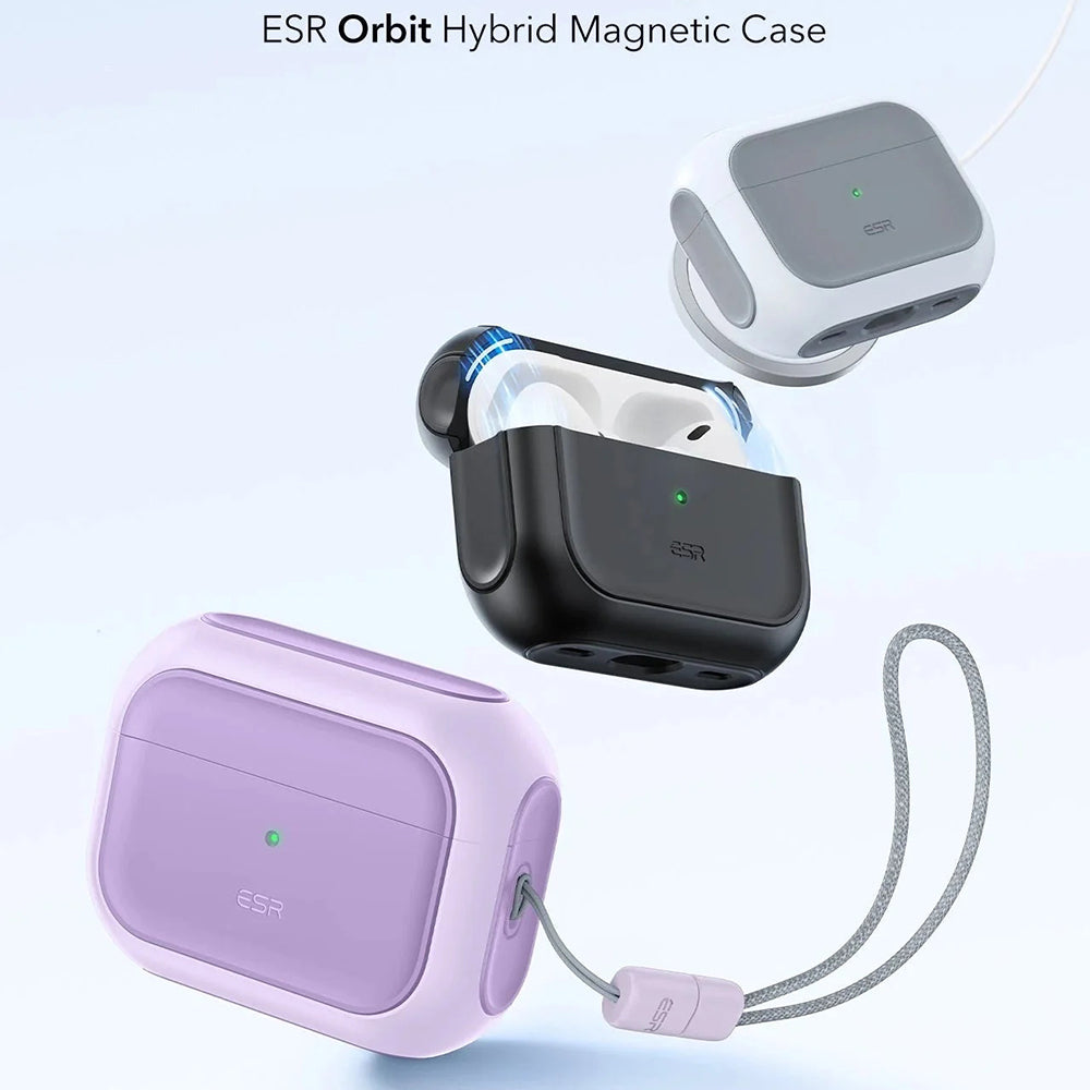 ESR Orbit Hybrid Hülle für Apple AirPods Pro 3, Lila