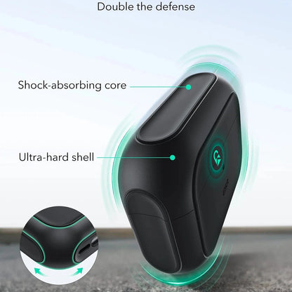 Coque ESR Orbit Hybrid pour Apple AirPods Pro 3, Noire