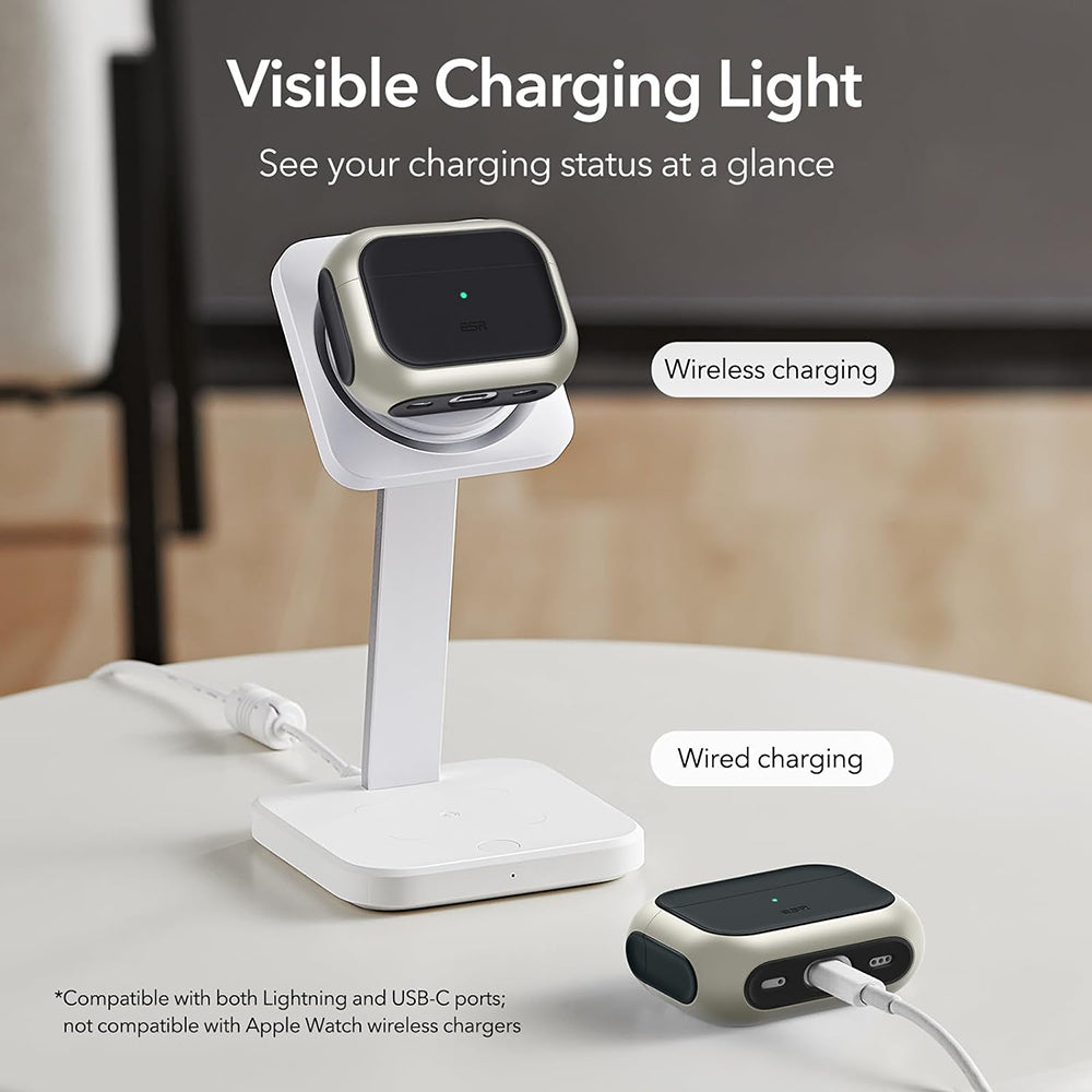 Coque ESR Orbit Hybrid pour Apple AirPods Pro Series, Gris