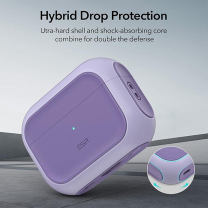 Étui ESR Orbit Hybrid pour Apple AirPods Pro Series, Violet
