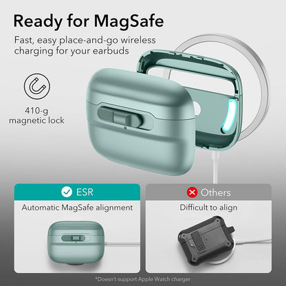 Étui ESR Pulse pour Apple AirPods 4, Bleu