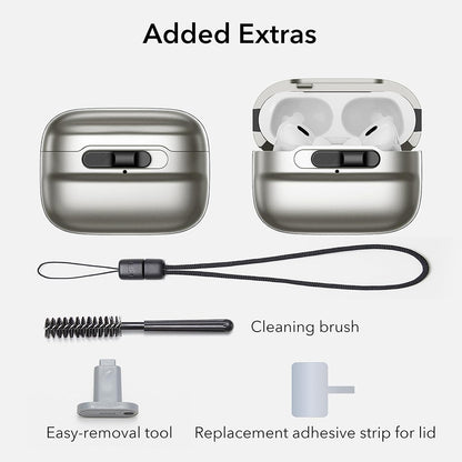 Étui ESR Pulse pour Apple AirPods Pro Series, Gris