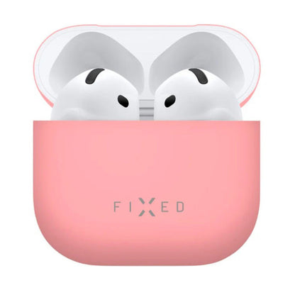 Étui Fixed Silky pour Apple AirPods 4, Rose