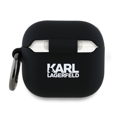 Karl Lagerfeld 3D Karl's Head Case for Apple AirPods 4, Black
