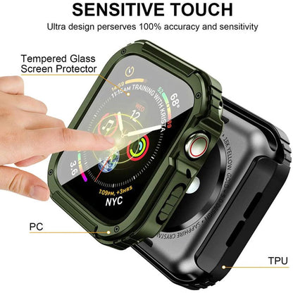 Coque Lito Armor 360 pour Apple Watch 38mm Series, Vert