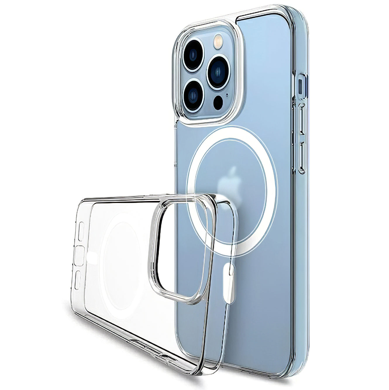 Coque MagSafe pour Apple iPhone 15 Pro, OEM, Transparente