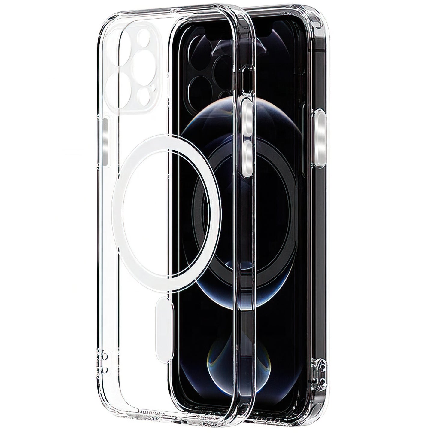 MagSafe-Hülle für Apple iPhone 12, OEM, Transparent