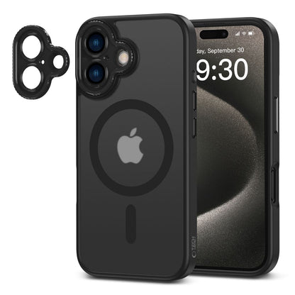 MagSafe Case for Apple iPhone 16, Tech-Protect, Magcam, Black 