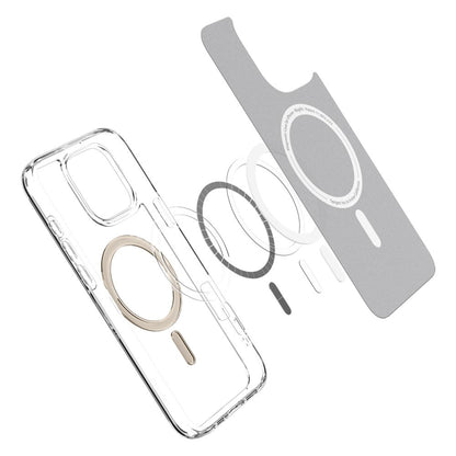 MagSafe Case for Apple iPhone 16 Pro Max, Spigen, Ultra Hybrid, Gold ACS08001