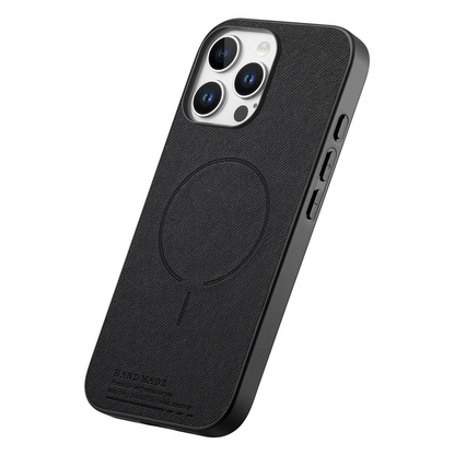 MagSafe-Hülle für Apple iPhone 16 Pro Max, OEM, Stoff, Schwarz