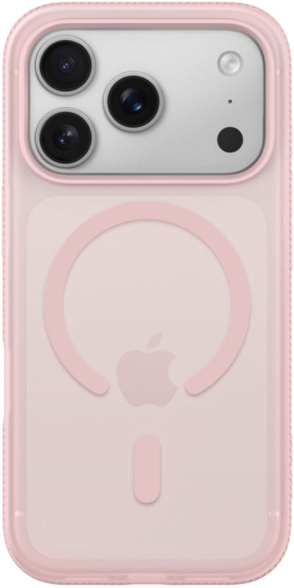 Coque MagSafe pour Apple iPhone 17 Pro, Belkin, SheerForce Grip, Rose MSA035hqPK