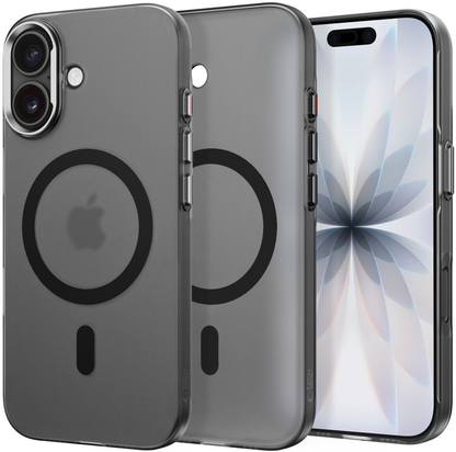 Coque MagSafe pour Apple iPhone 17, Tech-Protect, MagZero, Noir Mat