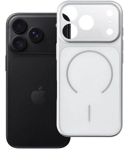 MagSafe-Hülle für Apple iPhone 18 Pro / 17 Pro, OEM, Make 18, Silberfarben