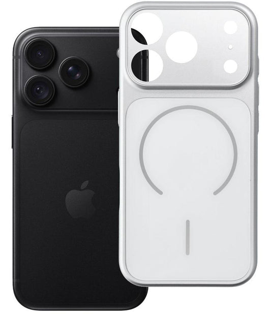 MagSafe Case for Apple iPhone 18 Pro / 17 Pro, OEM, Make 18, Silver