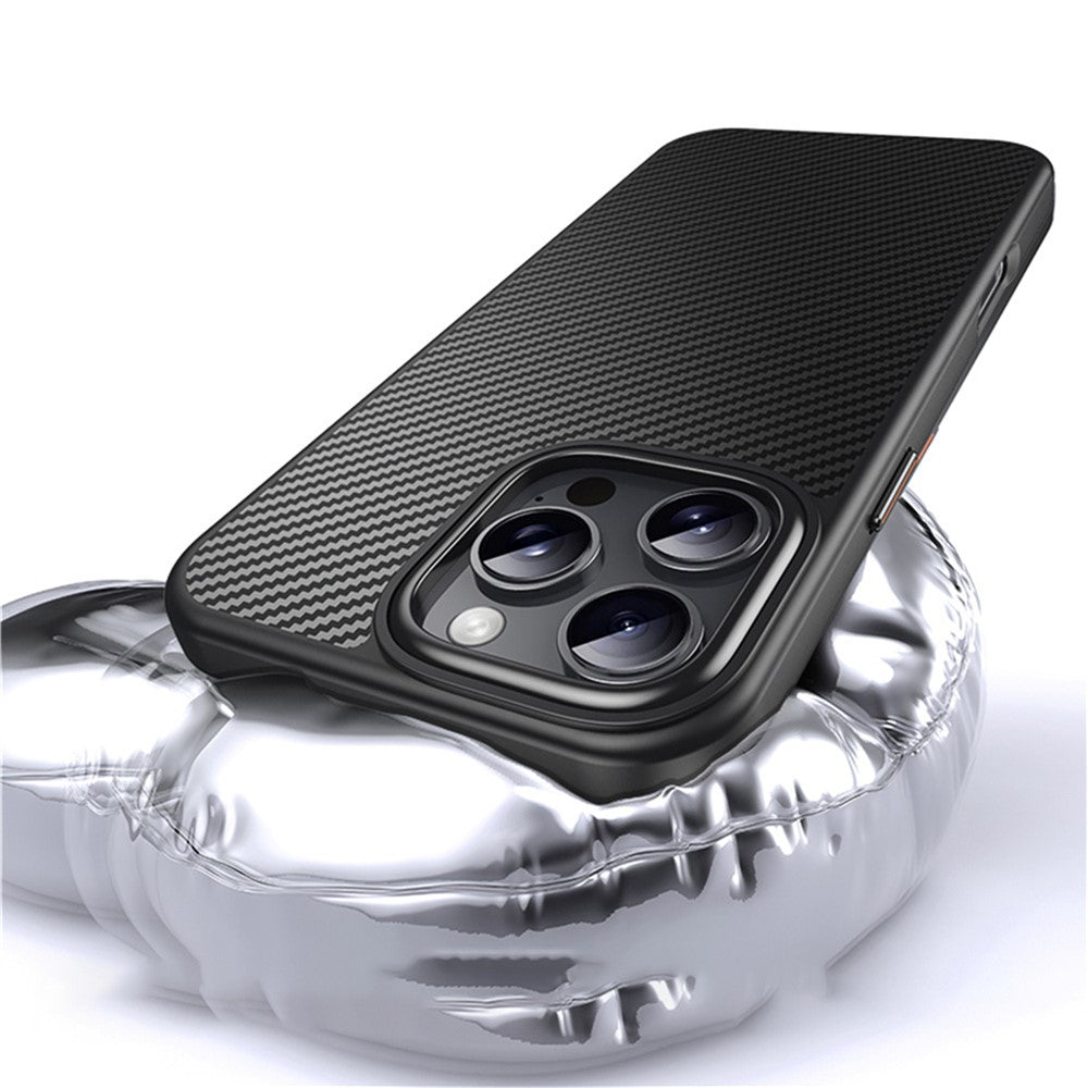 Coque MagSafe pour Apple iPhone 16 Pro, OEM, Carbone, Noire