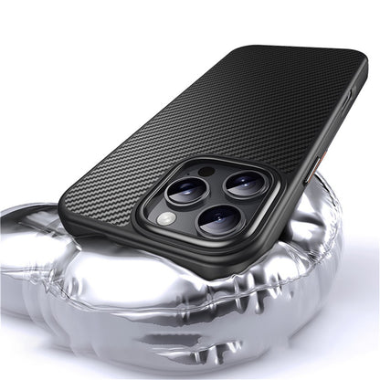 Coque MagSafe pour Apple iPhone 16 Pro, OEM, Carbone, Noire