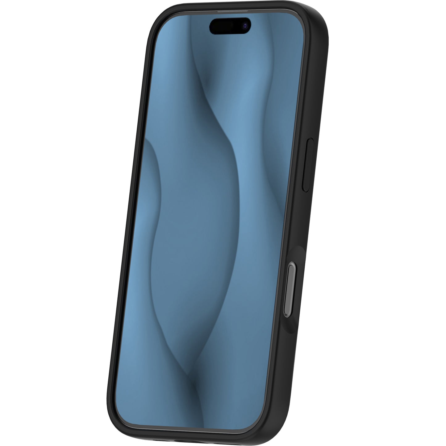 Coque MagSafe pour Apple iPhone 15 Pro, OEM, Silicone Thin, Noire