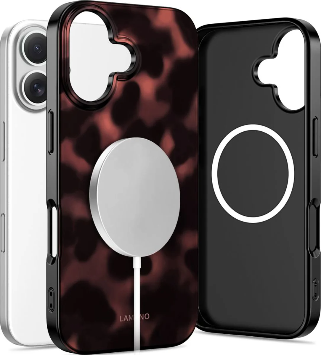 MagSafe Case for Apple iPhone 17, Tech-Protect, Lamano Panther, Black