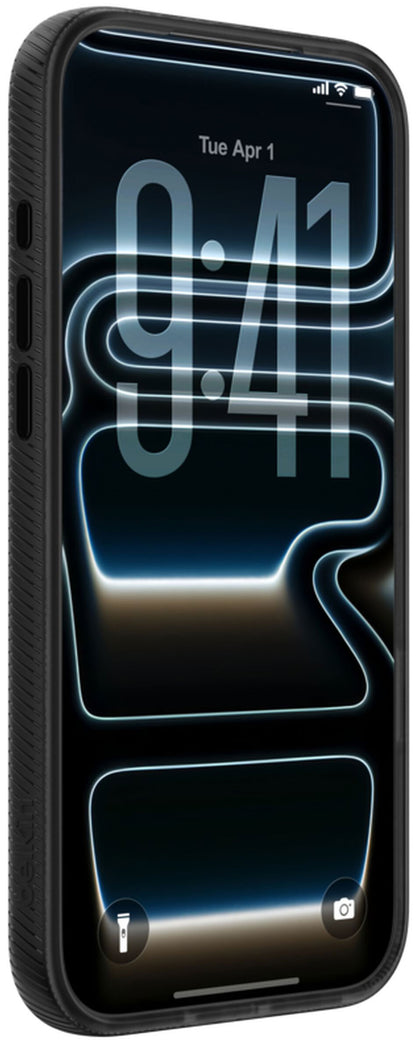 Coque MagSafe pour Apple iPhone 17 Pro, Belkin, SheerForce Grip, Noire MSA035hqBK