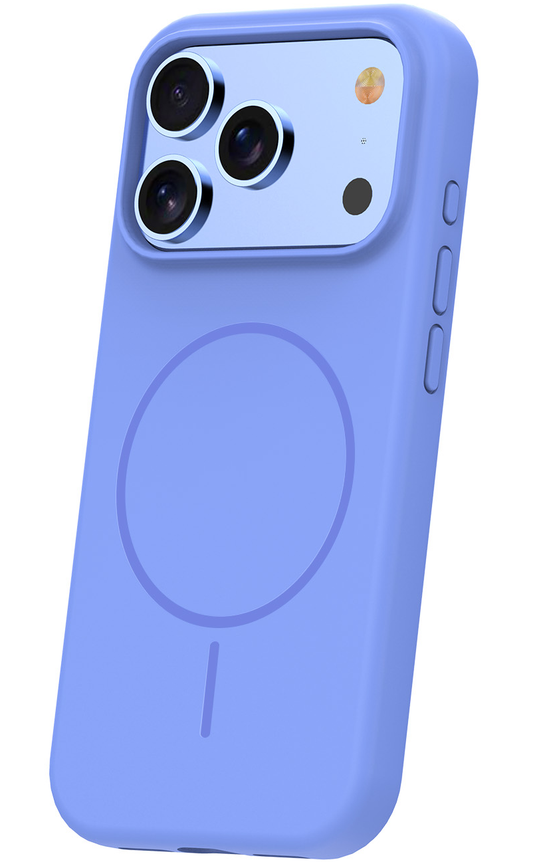 Coque MagSafe pour Apple iPhone 18 Pro Max / 17 Pro Max, OEM, Silicone Thin, Bleue