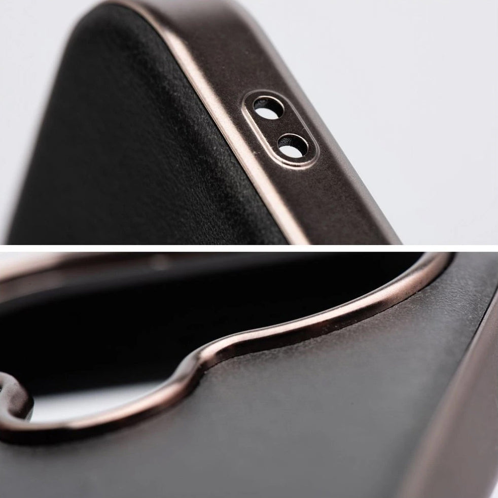 Coque MagSafe pour Apple iPhone 16 Pro, OEM, Gentleman Mag, Noire