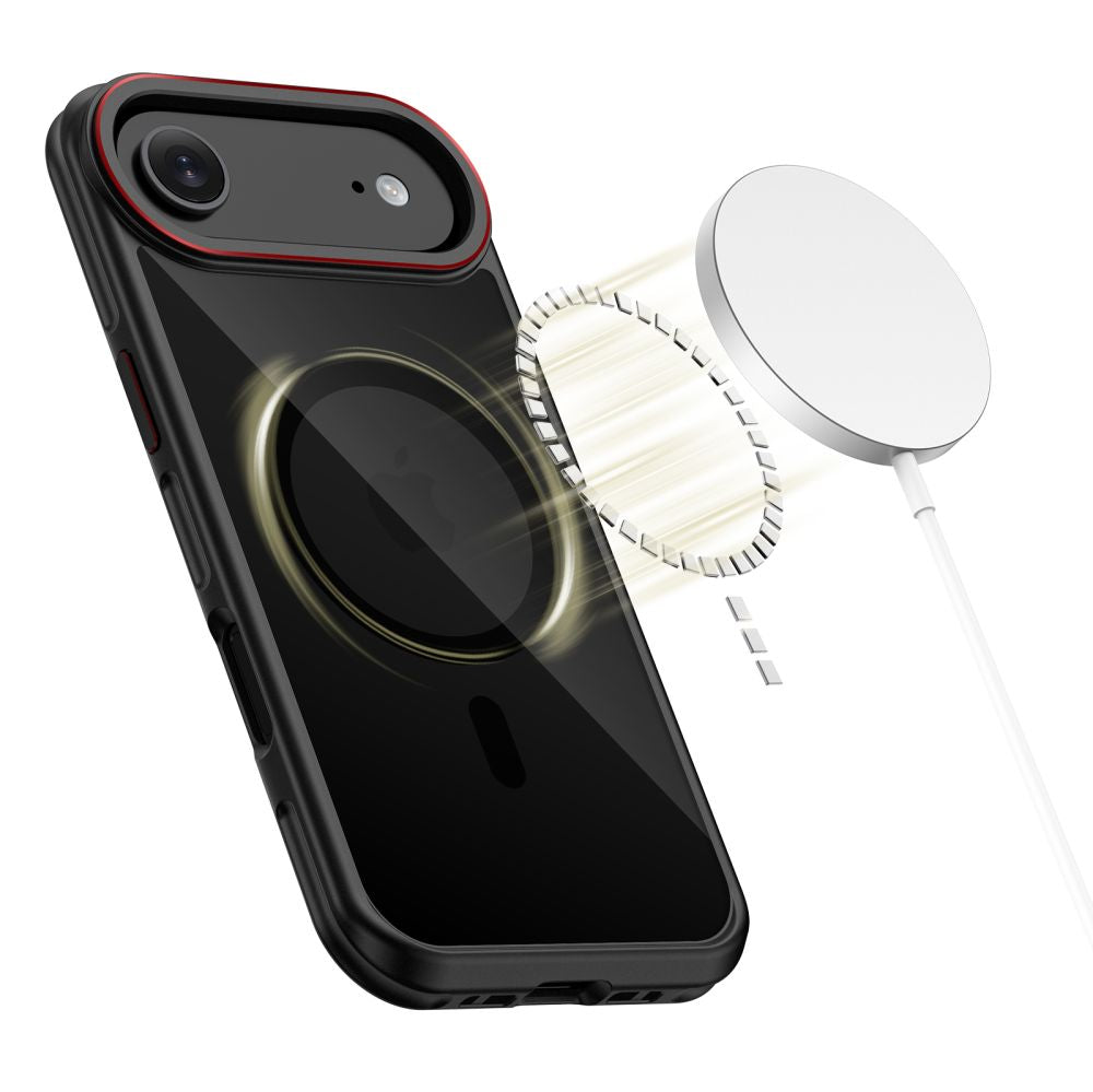 MagSafe Hülle für Apple iPhone 17 Air, Tech-Protect, Maghybrid, Schwarz