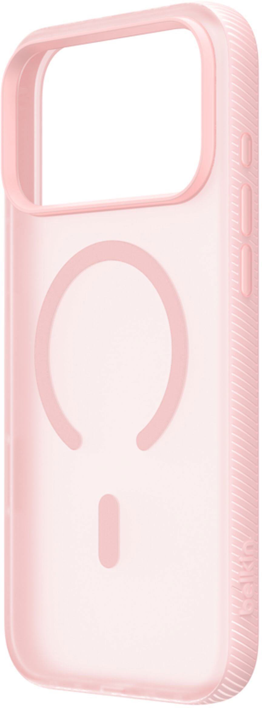 Coque MagSafe pour Apple iPhone 17 Pro, Belkin, SheerForce Grip, Rose MSA035hqPK