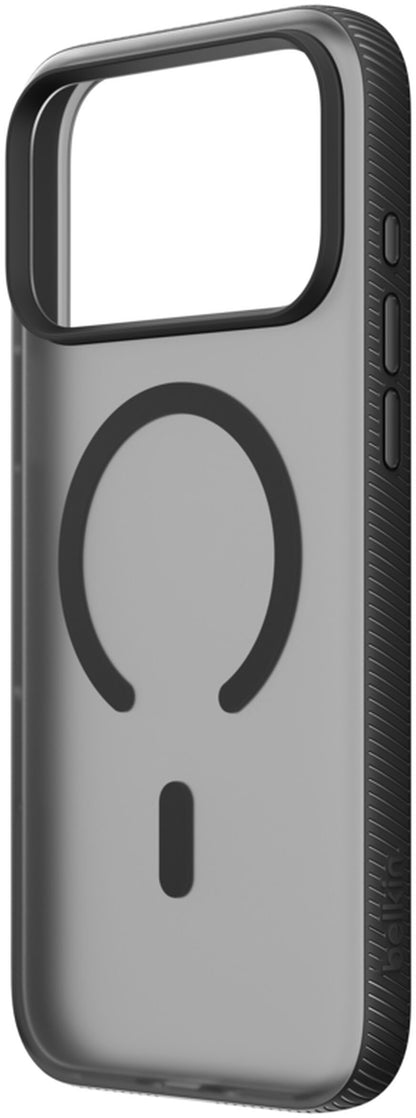 Coque MagSafe pour Apple iPhone 17 Pro Max, Belkin, SheerForce Grip, Noire MSA036hqBK