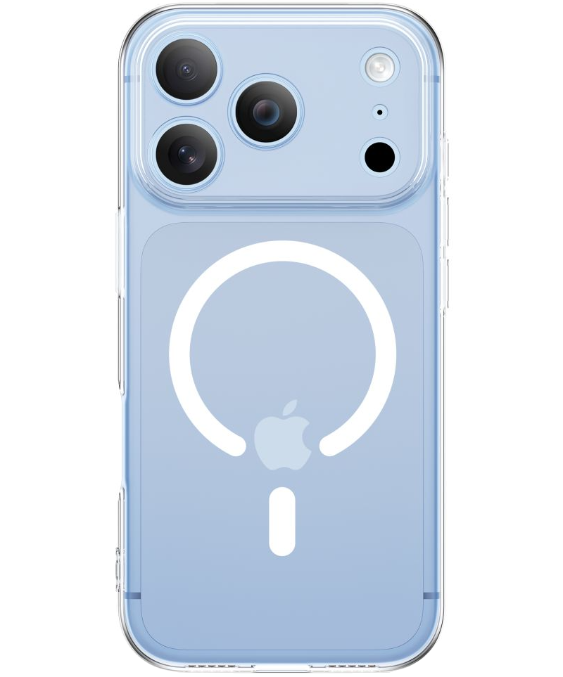 Coque MagSafe pour Apple iPhone 18 Pro / 17 Pro, Tech-Protect, Flexair, Transparente